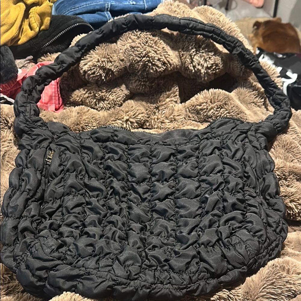 Elegant Black Women's Bag puffer